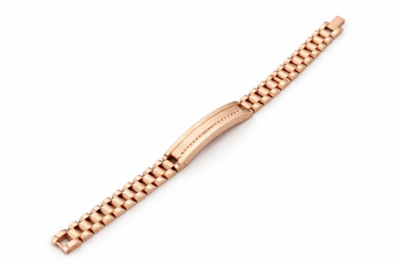 Trendy Bracelet for Men – 18K Rose Gold Plated
